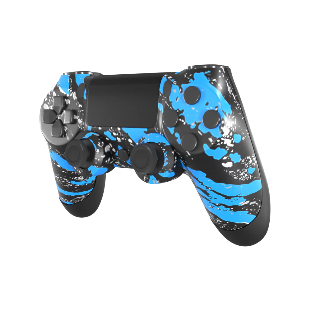 PS4 Custom Controller - Blue Subterfuge Edition - Image 3