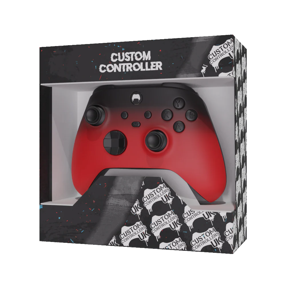 Xbox Series X Custom Controller - Red Shadow Edition - Image 5